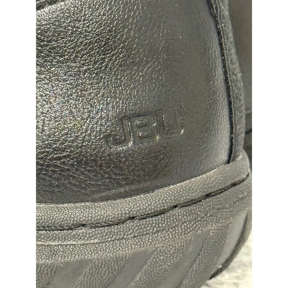 JBU Jambu Phoebe Black Vegan Leather Memory Foam Slip On Loafers Womens 9M‎